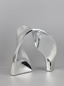 ตกแต่งบ้านสไตล์โมเดิร์นสีเงิน สายโซ่ ชั้นวางของสำหรับห้องนั่งเล่น ชั้นวางของริมประตู ชั้นวางของสำหรับตู้เสื้อผ้าในห้องนอน อุปกรณ์ตกแต่งบ้าน