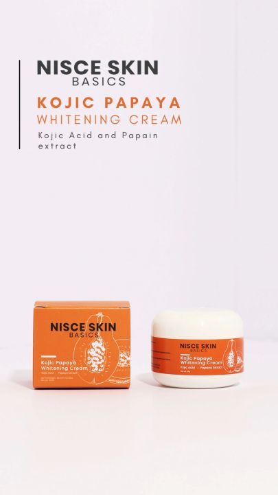 NISCE SKIN Kojic Papaya Whitening Cream 25g Lazada PH