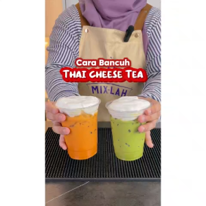 MIX-LAH Thai Tea Ice blended Milkshake Powder Serbuk Air Balang - Green Tea Matcha /Thai Milk Tea /Thai Green Tea /Boba Milk Tea /Milk Tea 1kg (Halal)