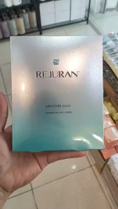 REJURAN TURNOVER MASK (5แผ่น) รีจูราน เทิร์นโอเวอร์ มาส์ก / รีจูรัน เทิร์นโอเวอร์ มาส์ก กล่องเขียว