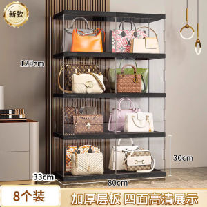 เครื่องมือจัดระเบียบกระเป๋าสตางค์สำหรับใช้ในบ้าน ชั้นวางของสำหรับใส่เสื้อผ้าในตู้เสื้อผ้า กล่องใสสำหรับเก็บของและแสดง