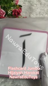 Flashcard JUMBO hijaiyah HAROKAT Ukuran Besar Kartu Pintar Belajar huruf hijaiyah Jumbo Flash Card Hijaiyah