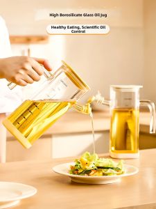 No-drip Food-grade Glass Oil Container