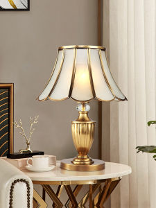 KELUO | Luxury Brass Minimalist Table Lamp