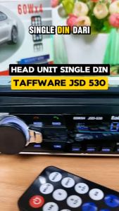 NO LIMIT Taffware Tape Mobil Bluetooth Super Bass Subwoofer Audio Car MP3 Player Plug ISO JSD 530