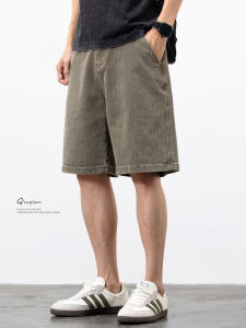 QINGLAN | Retro Denim Shorts for Men Casual Summer Breathable Elastic