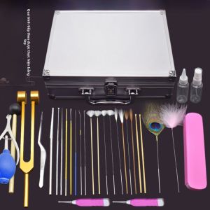 Bộ Dụng Cụ Chuyên Nghiệp Vệ Sinh Tai Sáng Tạo Lò Xo Tai Cầm Đèn Pin Lông Vịt Bộ Dụng Cụ Vệ Sinh Tai Cầm Đèn Tay Cầm