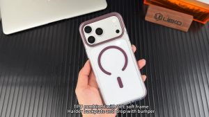 Avarix Magnetic Anti-Shock Case for iPhone 18 ProMax 17 Air 16 ProMax 15 14 13 Shockproof N52 Magnet Ultra Thin HD For Magnetic Case For iPhone 15 16 Pro Max TPE Anti-collision Frosted Bumper Cover