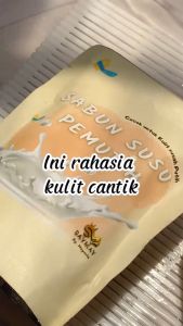 Sabun Susu Pemutih SAYMAY Sabun Pencerah Buat Muka Pemutih 2in1 Cocok Untuk Kulit Susa h Putih Bpom