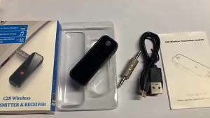 USB Bluetooth 5.0 Audio Transmitter Receiver LCD Display 3.5MM AUX RCA Stereo Wireless Adapter Dongle For PC TV Car Headphones