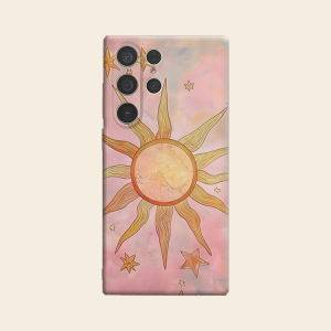 BILIBILI | Boho Sun Cloud Star Luxury Fashion Full Lens Protective Case for Samsung Galaxy S26 S25 S24 A56 A36 Plus Ultra