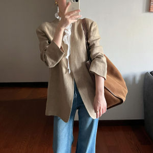 QFN | French Laid-back Long-sleeved Blouse