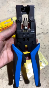 คีมย้ำหัว BNC แบบอัด / BNC RG6 แบบอัด / BNC F-TYPE แบบอัด