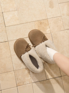 Josiny | Warm Short Boots Winter Fashion Thick Snow Boots Fur Cuff