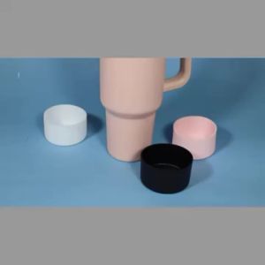 7.5cm Silicone Cup Protective Sheath Cup Anti-slip Protective Sleeve Cover For Stanley Cup Water Bottle Accessory