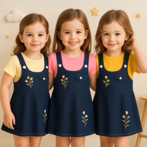 Two Mix - Jolie Dress Baju Anak Perempuan Bunga Lucu Usia 1-8 Tahun 4439