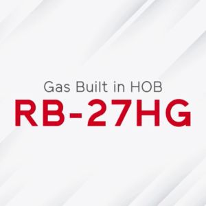 Rinnai RB-27HG Two Burner Glass Built-in Hob