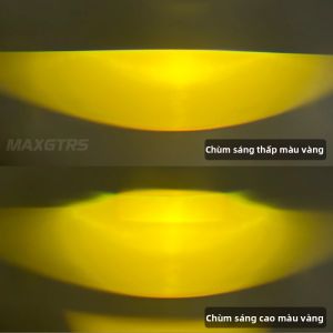 MAXGTRS | 1/2 H4 9003 HB2 Bi LED Bóng Đèn Pha Ô Tô 160W 26000LM Chùm Sáng Cao/thấp CANBUS Tương Thích Máy Chiếu Xe Máy Đèn Ống Kính Đôi 6000K Trắng Mát