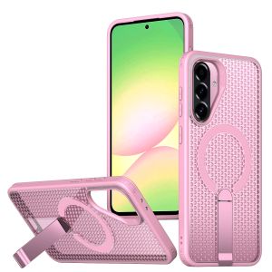 Case for Samsung Galaxy A56 A36 A26 A16 A06 A55 A35 A15 A05 Heat Dissipation Breathable Holder Magnetic Wireless Charge Cover