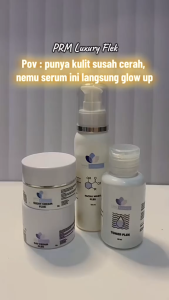 PRM LUXURY Paket Skincare Flek Tahap 2 – Samarkan Flek Hitam & Cerahkan Kulit – Formula Lama Aman BPOM