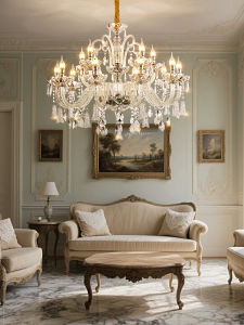 LAIDENG | Elegant Grand Crystal Chandelier
