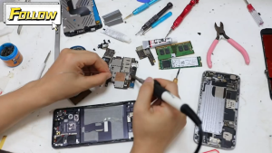 Magnetic Repair Pad Non-Slip BGA Soldering Station Mat