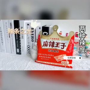 麻辣王子 [微麻微辣] [很辣很麻] 地道辣条 110克 (内含6包)