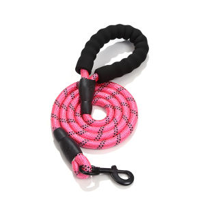 Reflective Durable Large Dog Leash Training Running Rope Medium Big Dog Collar Leashes Strong Lead Rope For Labrador Rottweiler