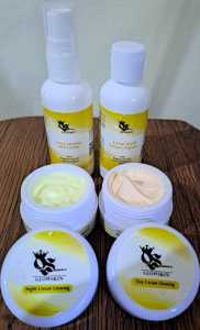 JS GLOW SKINCARE/ QSHANDRA GLOW SKINCARE SABUN BOTOL