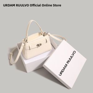 URCDN RDALVO | Crocodile Print Silver New Summer Elegant & Stylish Versatile Handbag