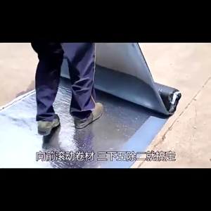 Waterproofing Roof Leak-proofing Material SBS asphalt self-adhesive waterproof and thermal测试