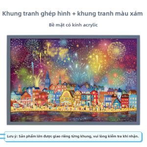 MAODETIANKONGZHICHENG | Bộ Đồ Chơi Ghép Hình Pháo Hoa Sáng Đêm 1000 Miếng