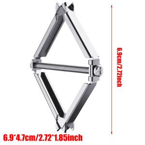 5PCS Type 86 Cassette Repairer Dark Box Switch Old Socket Boxes Replacement Serrated Claw Support Flush-mounted Box Repair Tool