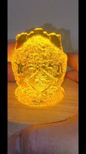 (SG Seller Ready Stocks) Glazed Glass (Liu Li) Pot of Gold Ornament 6.4+cm 琉璃一桶金摆件 6.4+厘米