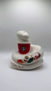 Starbucks Zodiac Snake Coin Bank