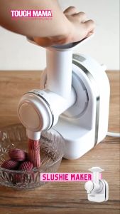 Tough Mama NTM-5IN1FG 7-in-1 Food Genie Processor Chopper Multifunctional Slicer Grater Juicer