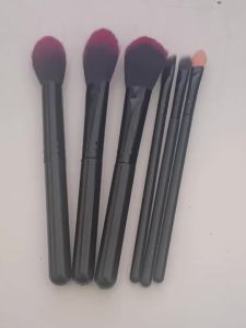 Black 8PCS Complete Professional Makeup Tool Set All-In-One Full Face Cosmetic KitFor Travel On-The-Go Makeup Touch-Up