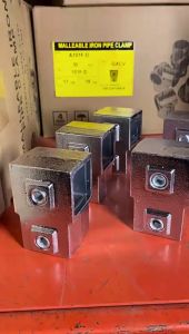 AMAZO ข้อต่อเหล็กกล่อง ข้อต่อสามทางที กัลวาไนซ์ เหล็กกล่องขนาด1.5x1.5 นิ้ว/42x42mm งานโครงสร้าง DIY