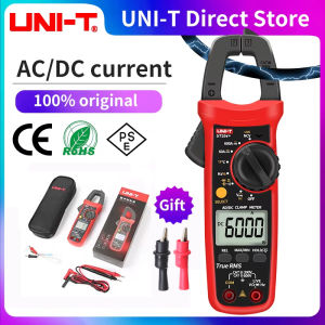 แคลมป์มิเตอร์ดิจิทัล UNI-T UT201+ UT202+ UT202A+ UT203+ UT204+บวกกระแส DC AC RMS ที่แท้จริงคาปาซิแตนซ์อุณหภูมิ NCV มัลติมิเตอร์เครื่องวัดความต้านทานไฟฟ้า