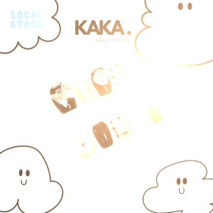 【Ready Stock】KAKAnails Handmade Sweet Cool Black Pink Artificial Fake Nails Press-on DIY Set Kuku Palsu 手工穿戴甲甜辣妹风 KK027