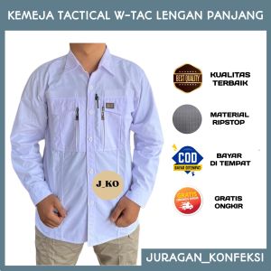 KEMEJA TACTICAL W-TAC LENGAN PANJANG / KEMEJA TACTIKAL PDL LAPANGAN OUTDOOR