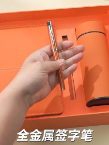 Best-Selling Business Gift Set: Diary+Pen+Water Bottle With Box Notebook Gift Box Set-an Exquisite