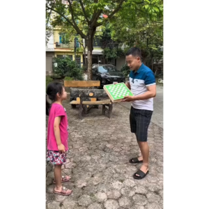 Bộ bàn cờ đa năng 3 trong 1: cờ vua-cờ búng-cờ Cá ngựa chất liệu gỗ cao cấptiên lợian toàn cho trẻ - Tiệm Nhà Sóc 2023