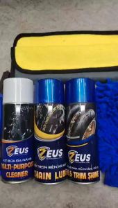 6 món zeus : rửa + dưỡng + nhựa nhám + khăn 30x30 + găng san hô + bàn chải chà sên 3d