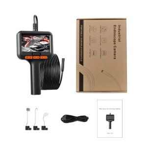 Camera Nội Soi HD 1080P Ống Nội Soi Kiểm Tra Cống Thoát Nước Ô Tô Chống Nước 8.0mm Với Màn Hình 43 Inch Pin 2600mAh Tùy Chọn 10m/15m/20m