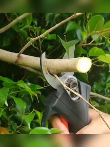 JLD 36V Gunting Dahan Listrik Gunting Taman 4000mAh Elektrik Garden Cordless Pruning Shear Scissors Pemangkas Dahan Ranting Pohon Untuk Cabang Pohon Buah Bonsai
