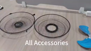 Goldstar Aluminum Blades Industrial Fan Electric Fan 12-Inch Industrial Fan Heavy Duty Floor Fan