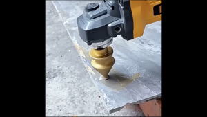 4 Trong 1 Máy Mài Góc Gạch Đá – Chamfer Kim Cương + Cắt Khoan Lỗ Dụng Cụ Sửa Chữa Đá Granite