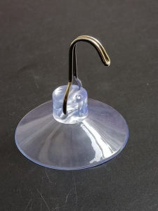 Stainless Steel Suction Cup Hook for Glass Tile Bathroom No Trace No Drilling Absorption Hook Kitchen Storage Organizer