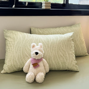 Tấm Lót Gối Cotton Dày Mịn Mềm Mại Gấp Đôi 48x74 Một Cặp 100% Cotton Dùng Trong Nhà Cho Người Lớn Vỏ Lót Gối